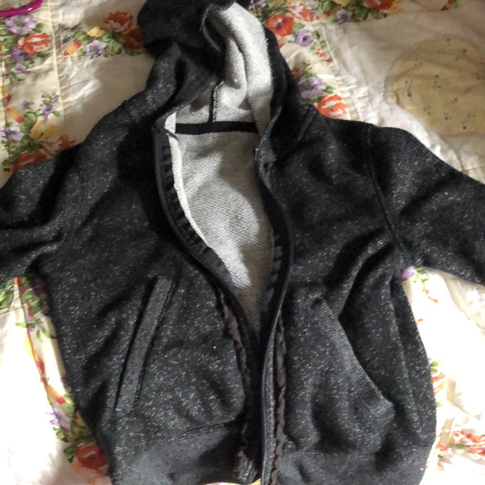 Girls gray hoodie